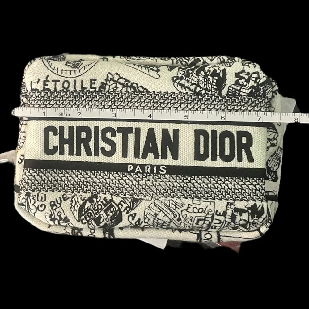 NEW w/Dior Dust Bag Christian Dior GWP Embroidered Clutch in Heavy Duty Dior Box - Picture 14 of 15